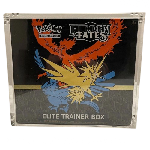 Acrylic Magnetic Elite Trainer Box Case - The M2 Vault