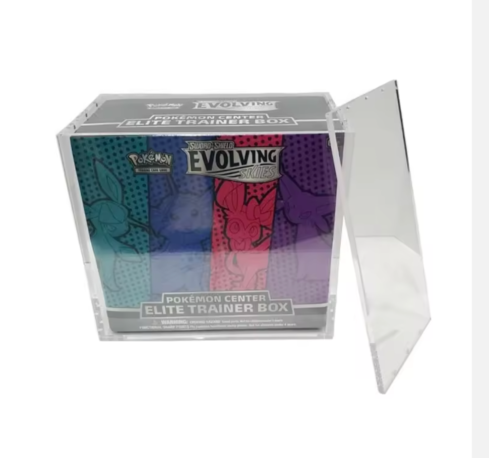 Acrylic Magnetic Elite Trainer Box Case - The M2 Vault
