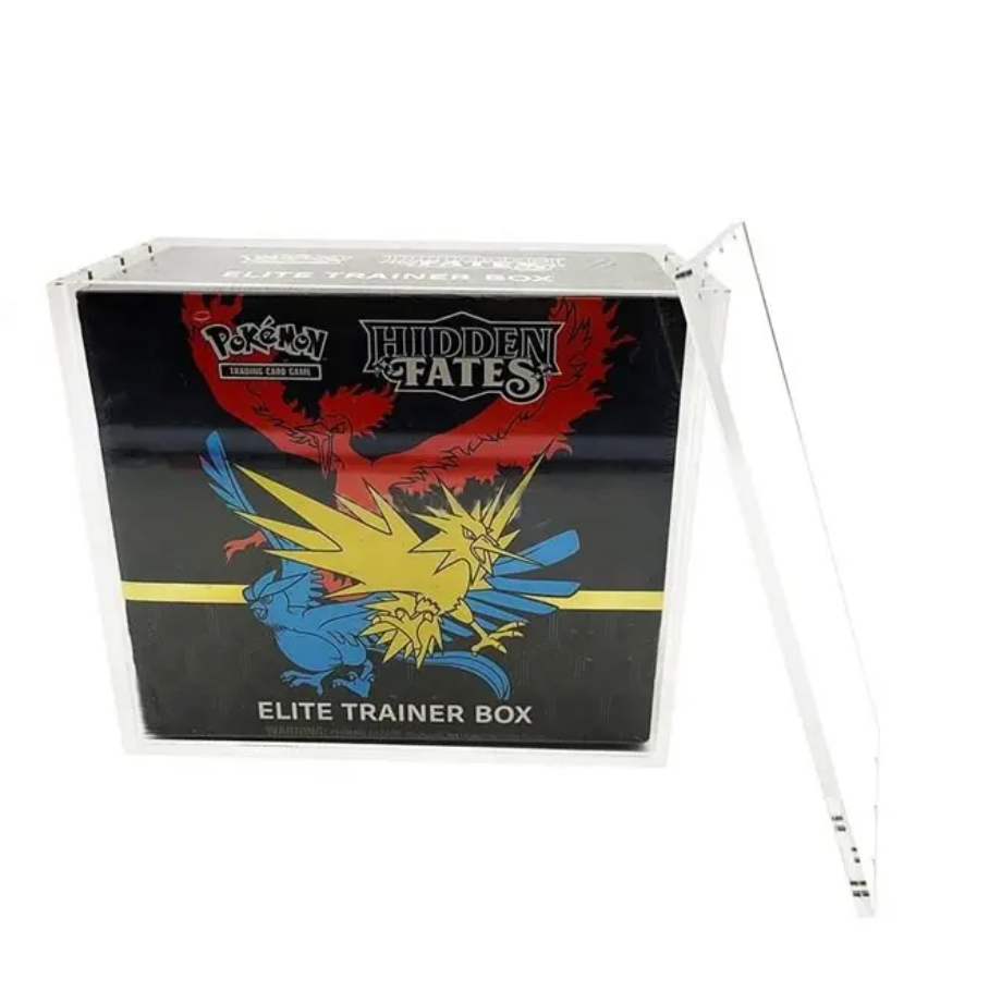 Acrylic Magnetic Elite Trainer Box Case - The M2 Vault