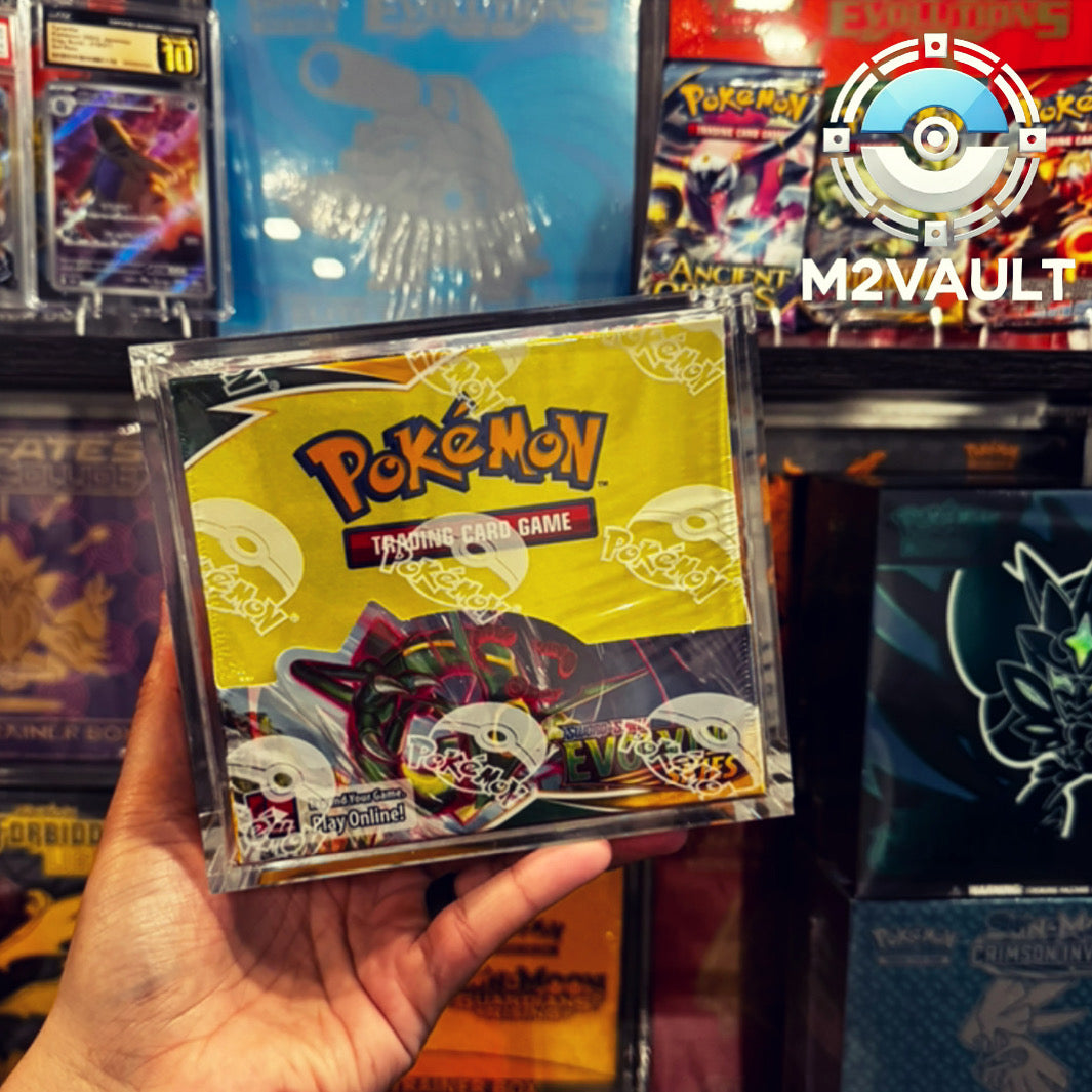 Acrylic Magnetic Pokemon Booster Box Case