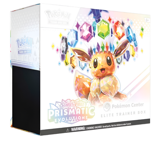 Prismatic Evolutions Pokemon Center Elite Trainer Box
