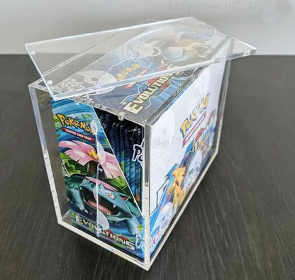 Acrylic Magnetic Pokemon Booster Box Case