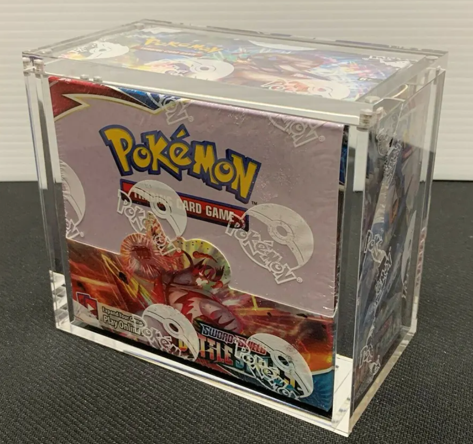 Acrylic Magnetic Pokemon Booster Box Case