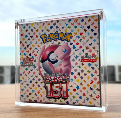 Acrylic Protection Case Magnetic Pokemon Japanese Booster Box