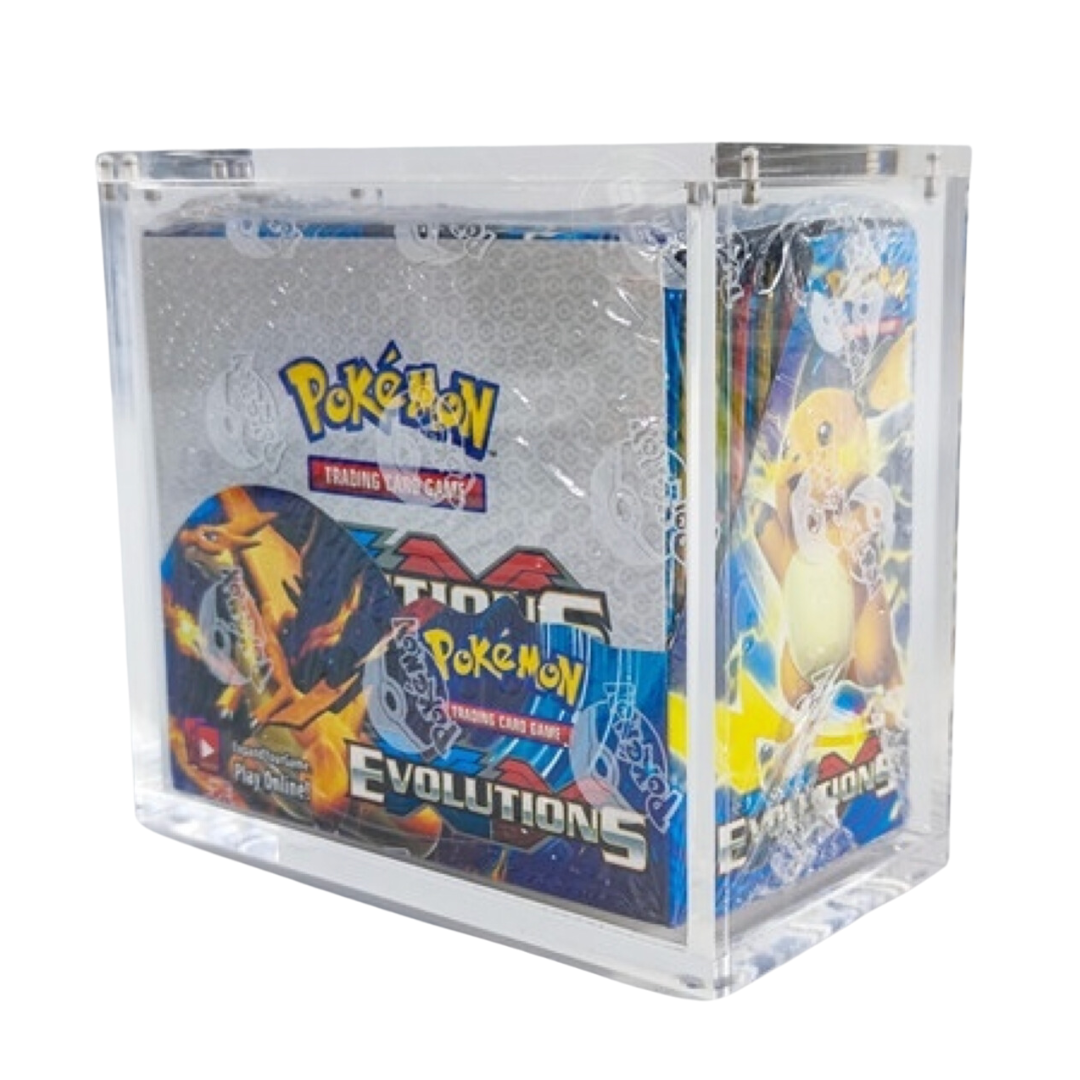 Acrylic Magnetic Pokemon Booster Box Case