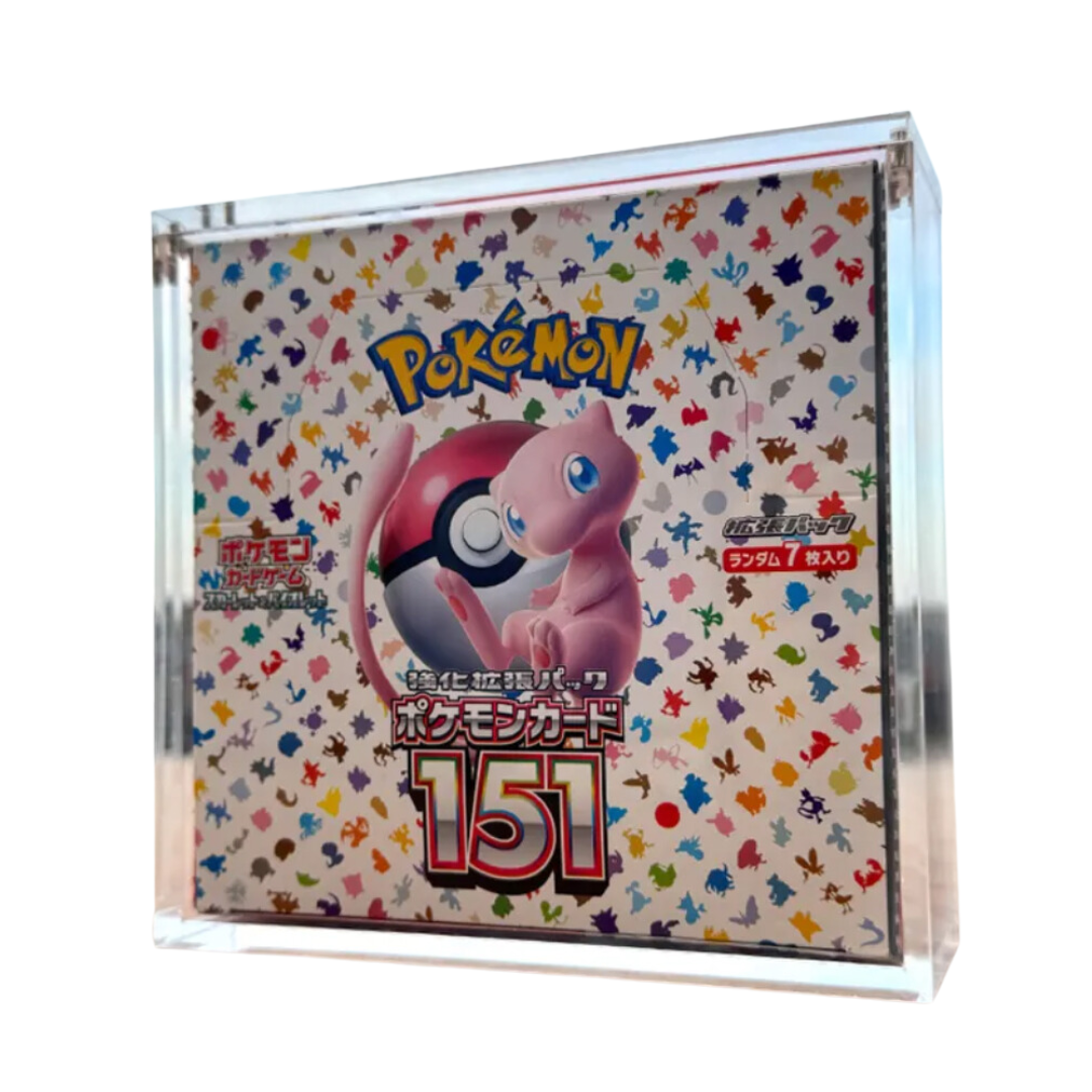 Acrylic Protection Case Magnetic Pokemon Japanese Booster Box